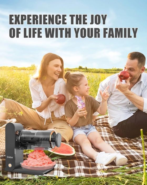 Elektryczna kruszarka do lodu Slushie Maker, Enleber