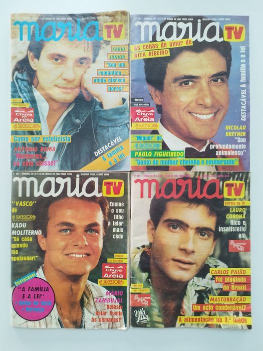 Revistas Maria - Anos 80