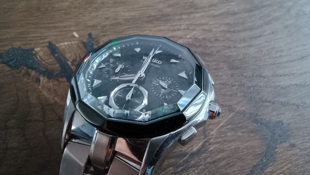Японський годинник Wired (Seiko) Chronograph 7T11-0AS0 — Колекційний Стан!