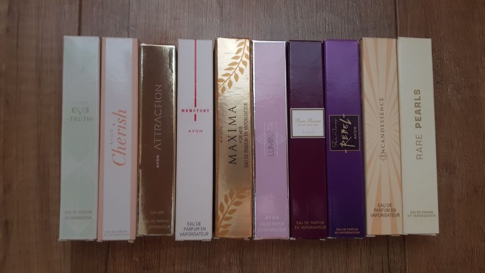 Avon Incandessence Celebre Eve Confidence Truth Far Away perfumetka