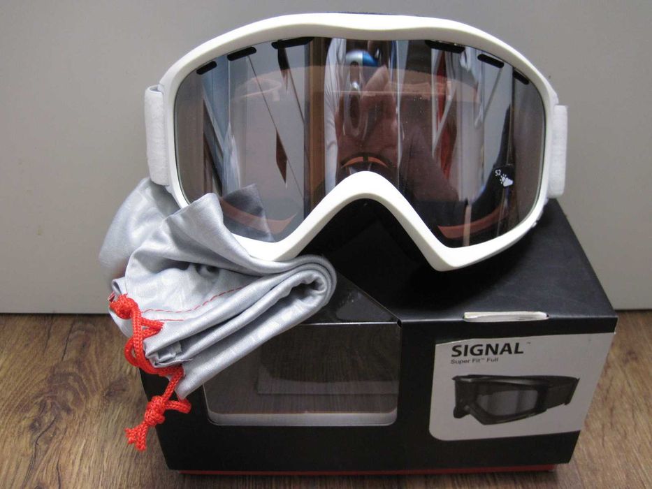 Gogle Giro Signal Super Fit Full Rose Silver