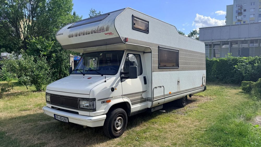 Fiat Ducato  Hymer Kamper 1.9TD | Klimatyzacja 2024 | Poduszki Pneumatyczne | Pewna