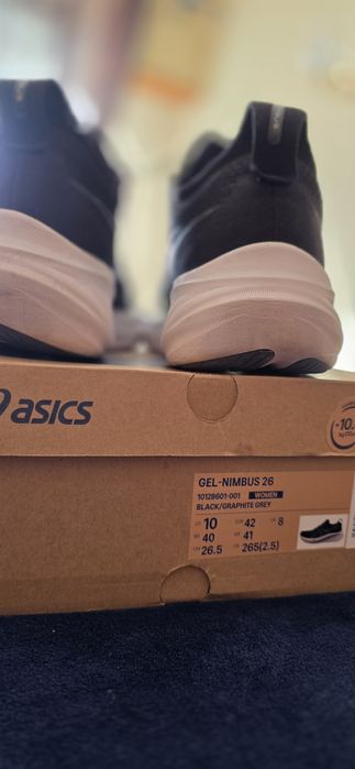ASICS Gel Nimbus 26 – Pouquíssimo uso, praticamente novo!
