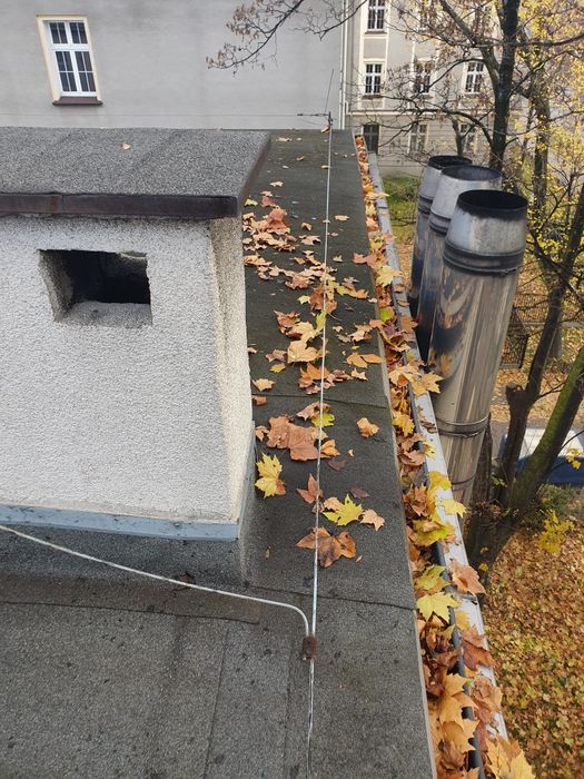 Czyszczenie rynien