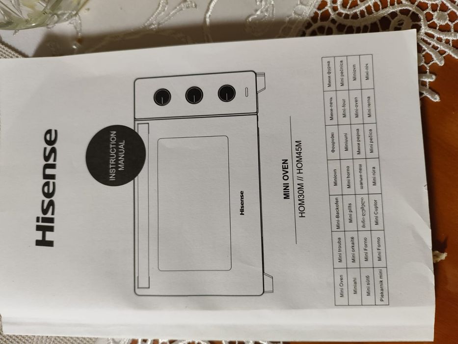 Piekarnik przenośny wolnostojący hisense mały (mini)