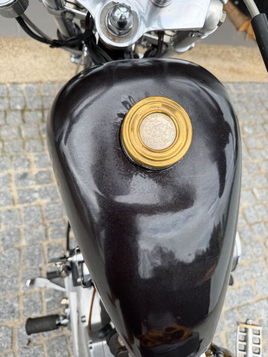Harley Davidson Ironhead 1977 (LER ANÚNCIO)