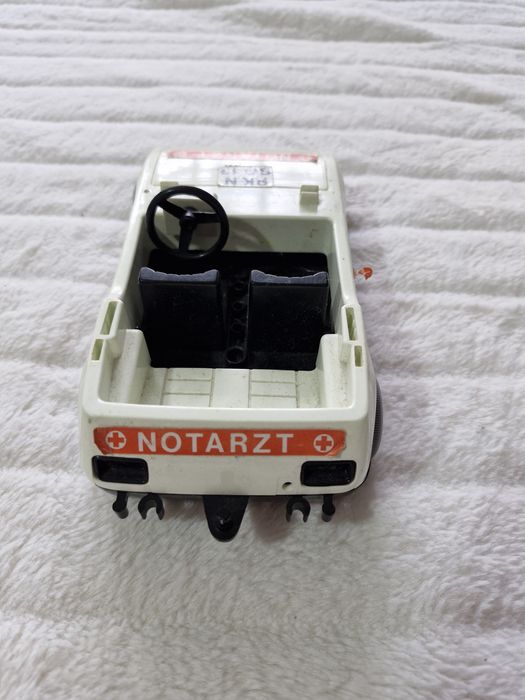 Carro playmobil 1976 geobra notarzt vintage 3217