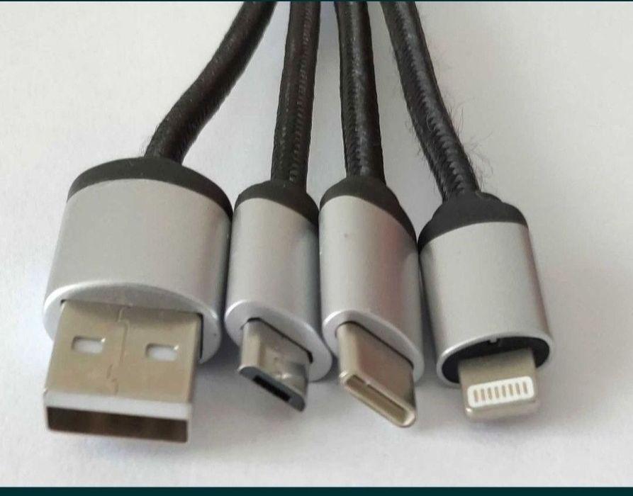 Kabel do ładowania 3 w 1