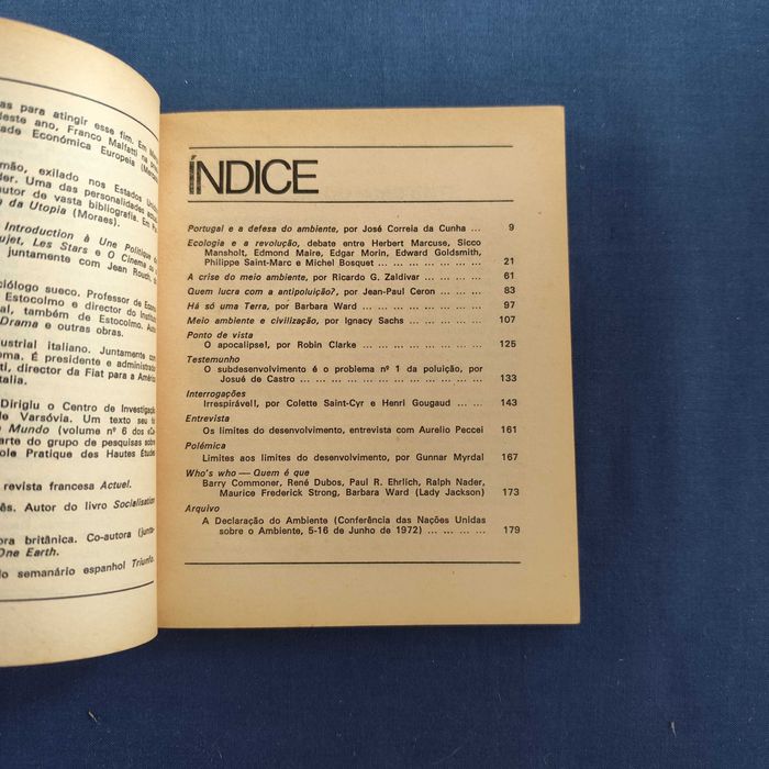 Cadernos D. Quixote - Ecologia Contra Poluição