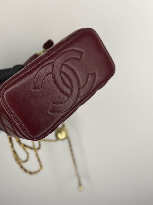 Сумочка бордо шкіра