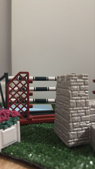 zestaw przeszkód schleich