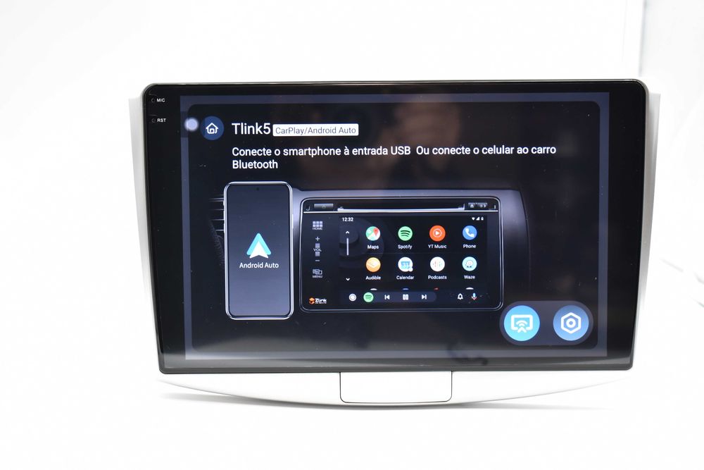 Rádio 2 DIN Android Volkswagen, VW, Passat, B6 B7 CC Carplay
