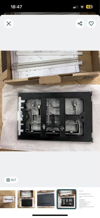 Placa de comando autoclismo GLAM OLI 139187 - NOVO