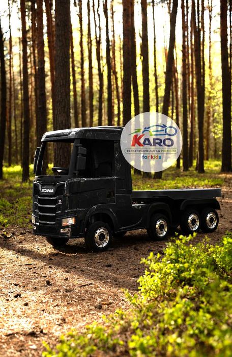Auto Na Akumulator Scania 500R HL698 Dla Dzieci Pojazd LED 4x4 TIR