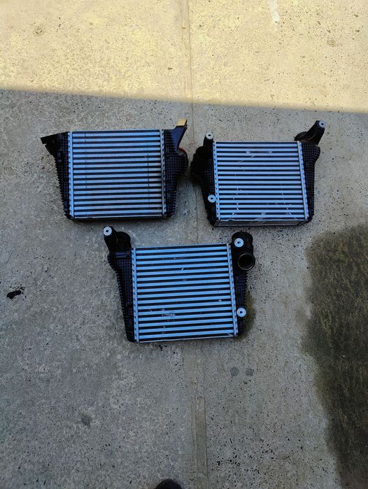 Porsche macan 95b радиатор интеркулера