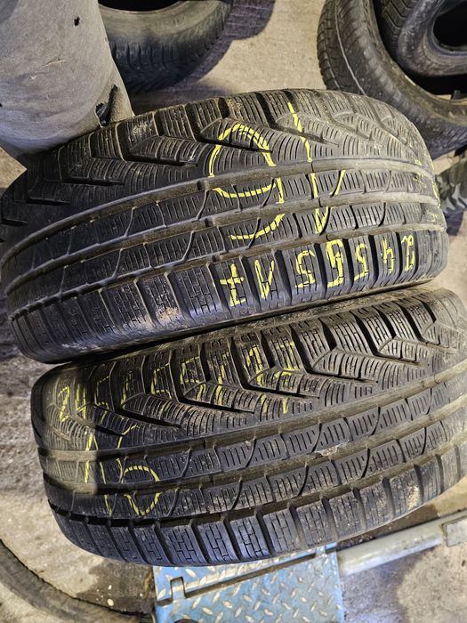 Opony Zimowe 2szt- R17 245/45-6.5mm-Pirelli-Montaż
