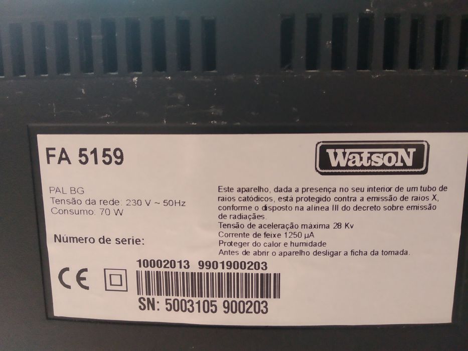TV Watson vintage