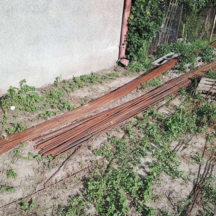 Stal zbrojeniowa, pręty Fi 12 i Fi 6.