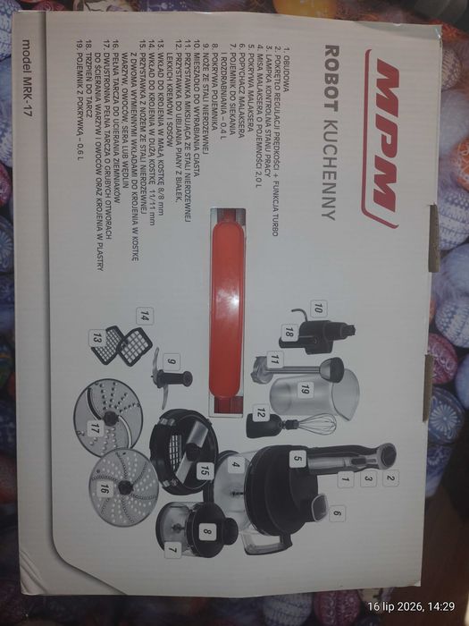 Robot kuchenny MPM MRK-17
