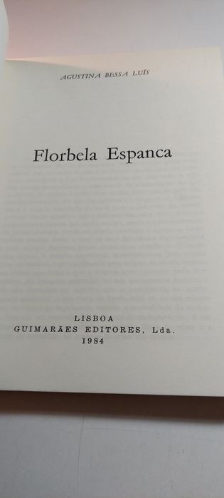Florbela Espanca - Agustina Bessa Luís (1984)
