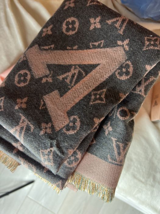 Теплий шарф Louis Vuitton