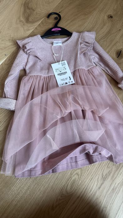 Сукня zara 18-24 м святкове плаття 2 роки зара святкова сукня
