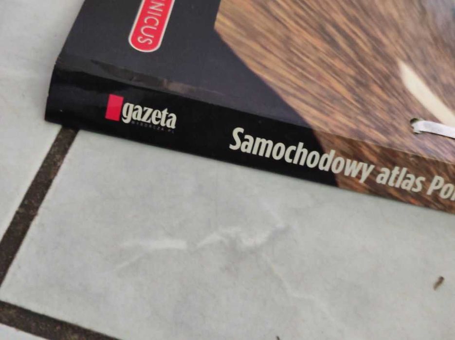 mapa samochodowy atlas Polski klaser książka przewodnik