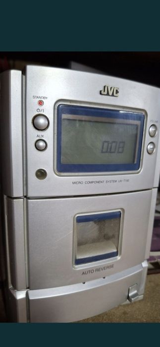 Музыкальный центр JVC (усилительaux,fm)