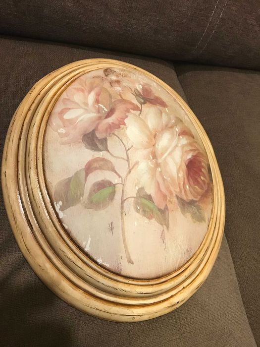 obrazek róże stary