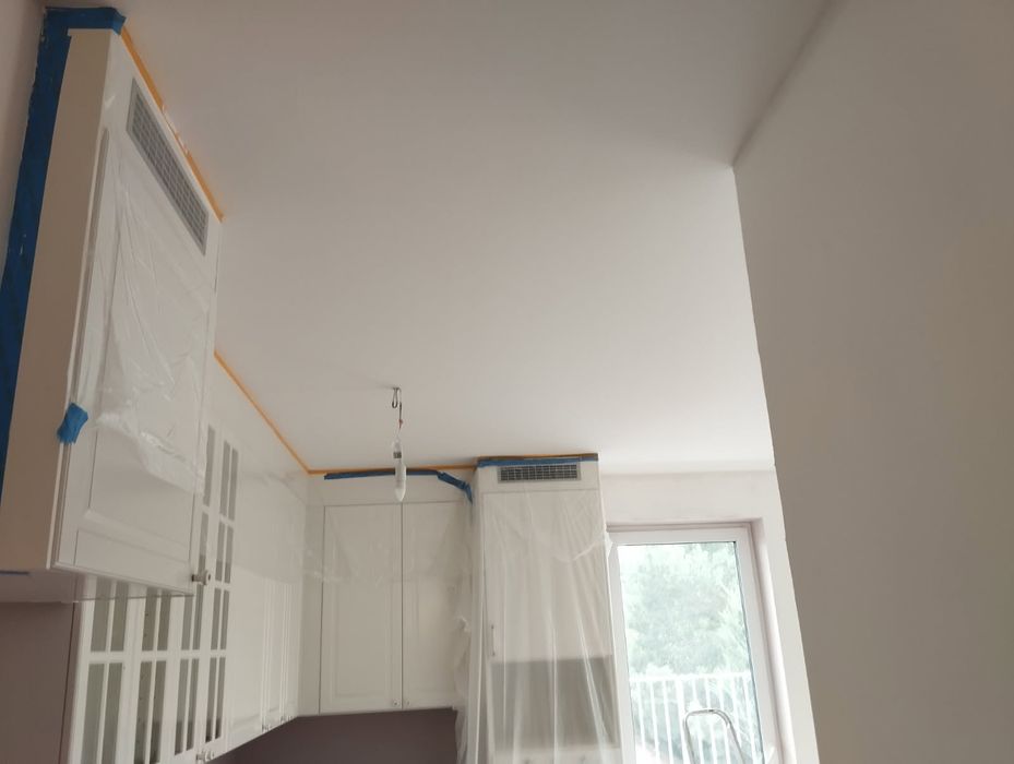 Usługa nakładania gładzi/malowanie natryskowe