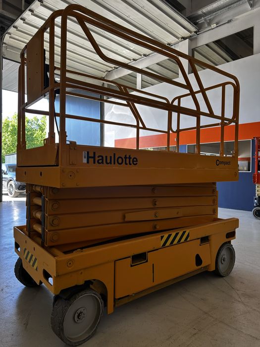 Plataforma tesoura eletrica  haulotte 12metros