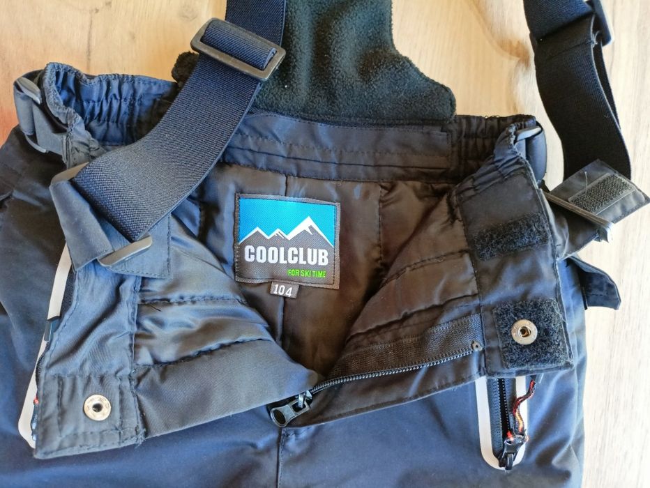 Smyk Coolclub 104 spodnie zimowe snowboard narciarskie