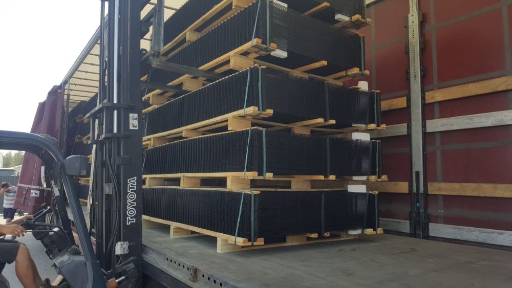 Panele ogrodzeniowe fi 5 x 1230 mm oc+RAL czarny ogrodzenia