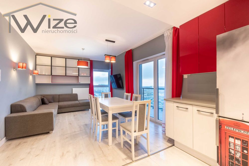 3 pok. apartament na Przymorzu - Os. Albatross Towers