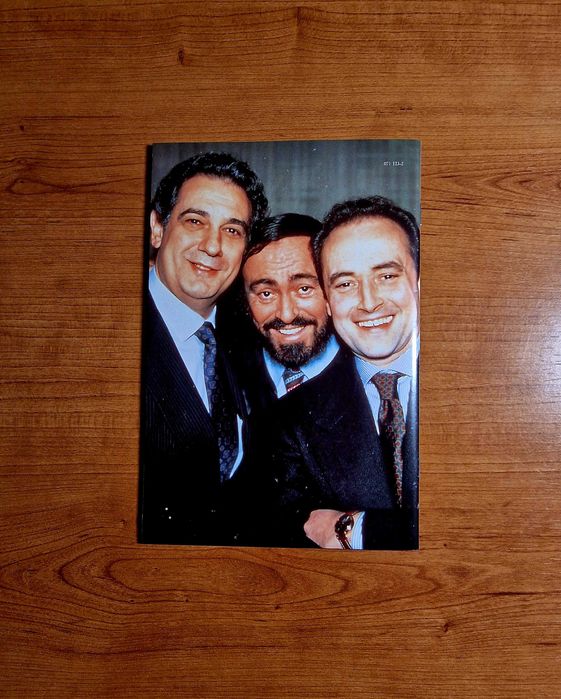 The Original THREE TENORS CONCERT +Libreto (Pavarotti/Carreras/Domingo
