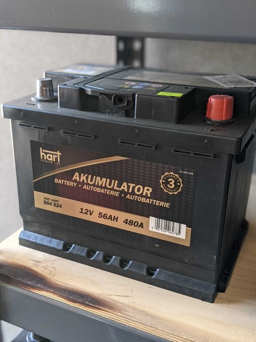 Akumulator nowy Hart Premium 56Ah 480A 3 lata gwarancji PROMOCJA!