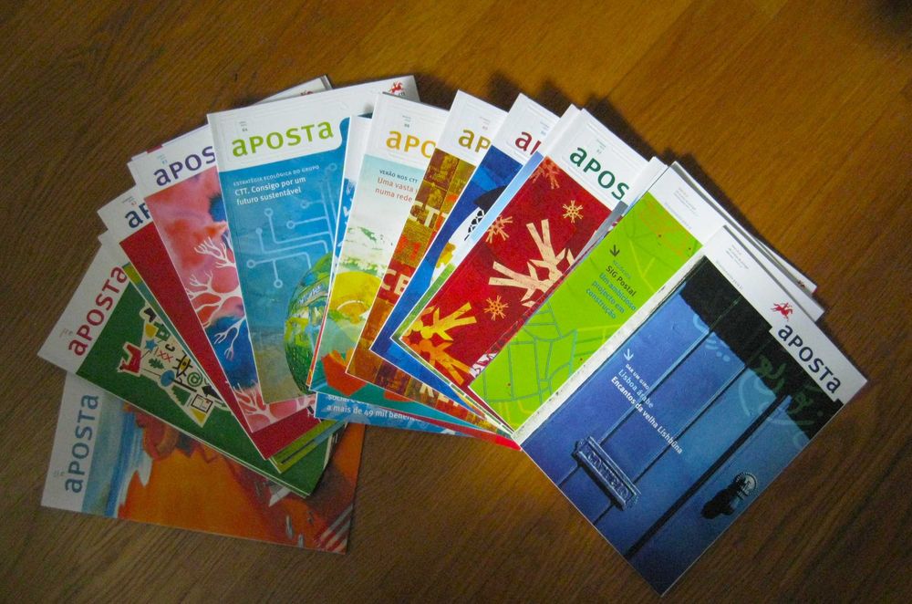 146 Revistas «Aposta» - Revista Interna CTT