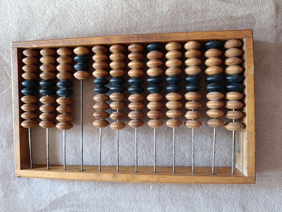 Счеты деревянные времён СССР 45*27 см