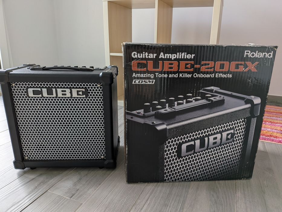 Fender Stratocaster Classic '50s (México) + Roland Cube-20GX + Hardcase