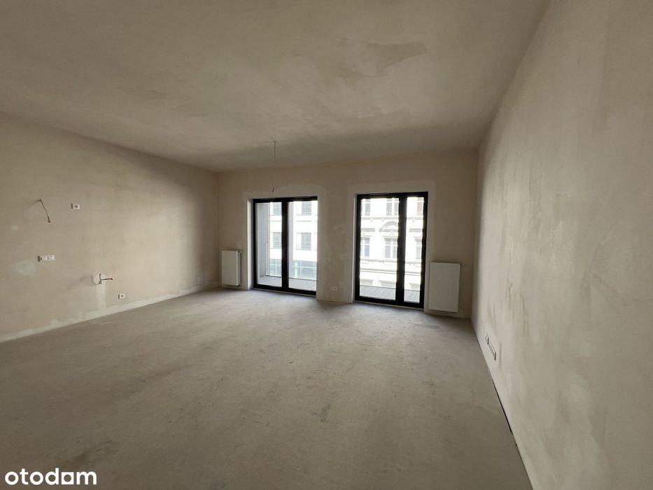 2- pokojowe mieszkanie 47m2 + balkon bezpośrednio