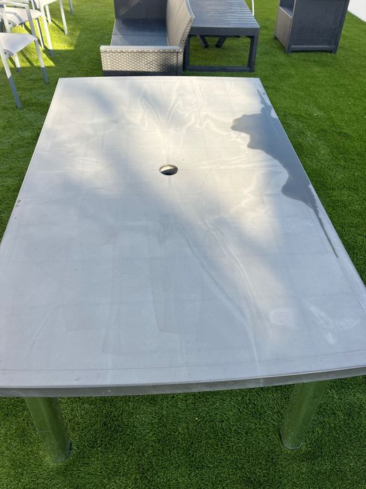 Mesa de Jardim cinza