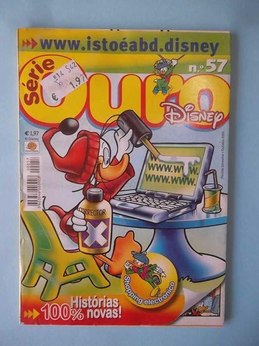Série Ouro - Edimpresa - lote de revistas BD