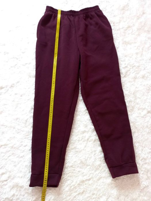 Костюм спортивний теплий штани кофта бордовий зимовий