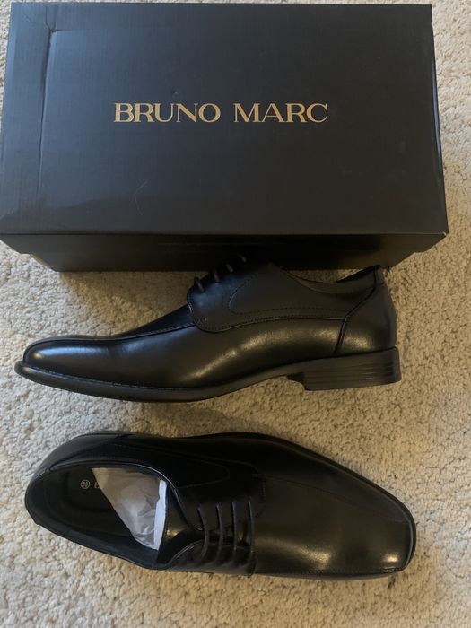 Туфли мужские классика Bruno Marc чёрные р 43/44