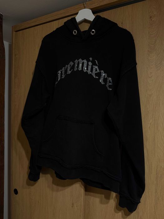 Bluza Premiere Sparkle Hoodie Black Czarna Czarny Sweatshirt