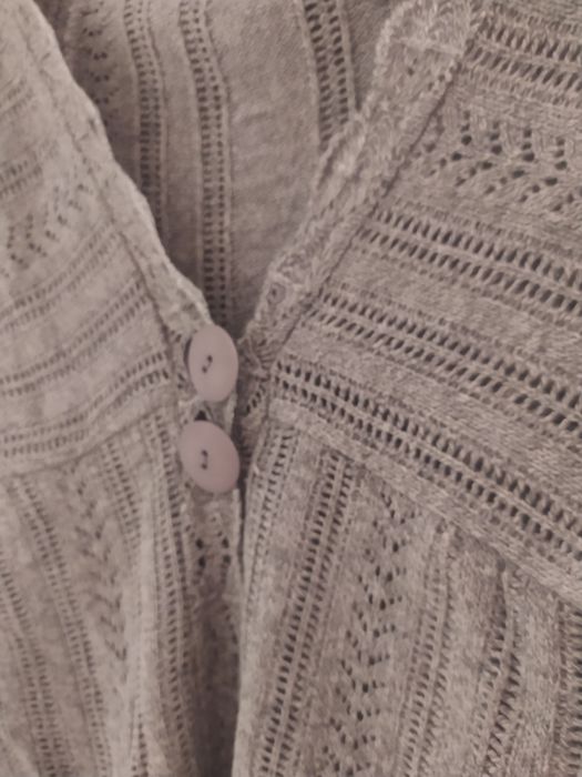 Szara kamizelka M/ narzutka/ sweterek