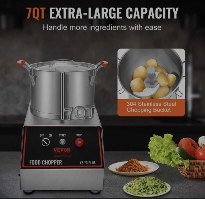 Processador  Triturador picador  profissional 6 litros