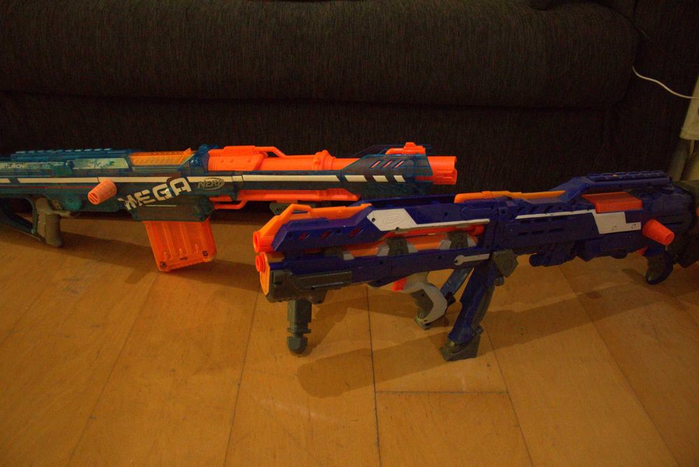 Conjunto de Nerfs para venda