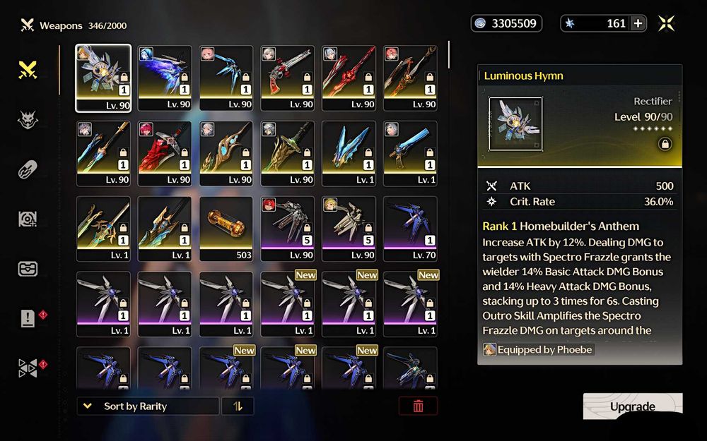 Аккаунт Wuthering Waves 80lvl топ прокачка персов 16 лег+16 сигн почта