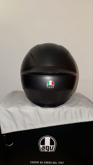 AGV K1 Matt Black ML (Caixa + Saco Original)